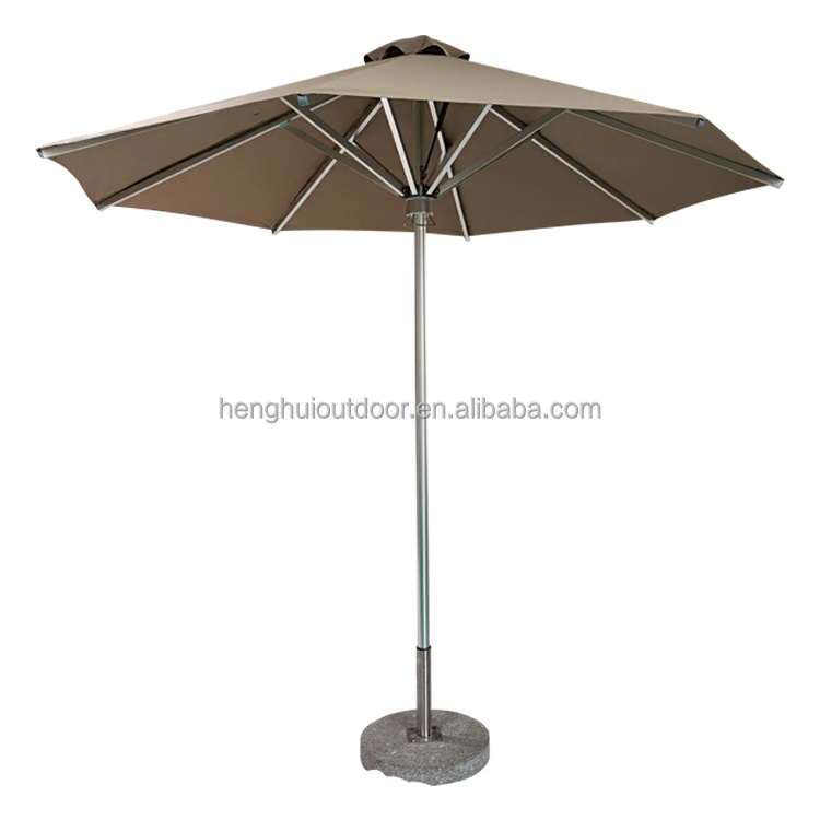 Factory  Outdoor Cantilever Sunshade Custom Luxury Sun Patio Fringe Umbrella With Tassels Scalloped Garden Fancy Beach Parasol