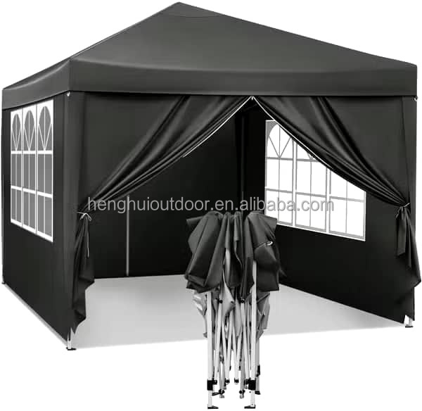 Outdoor Waterproof Sublimation Folding Exhibition Aluminum Tent Advertising Display Custom Print 10x10 Canopy Gazebo