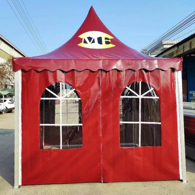 Outdoor large pagoda tents PVC fabric party church circus tent for events festival  exhibition pagoda tent with  sidewalls