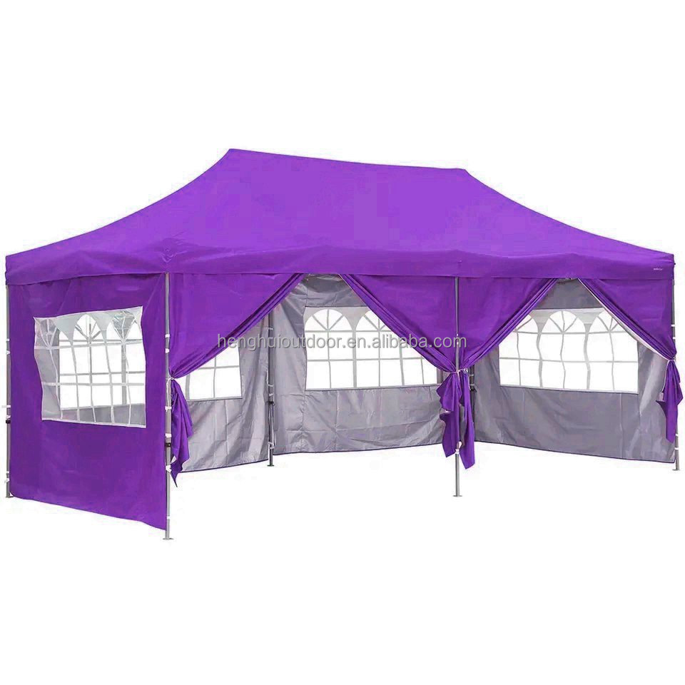 Wholesale Custom Printed Folding 10x10 Display Event Tents 10x15ft Waterproof Pop Up Canopy Tents with Wall