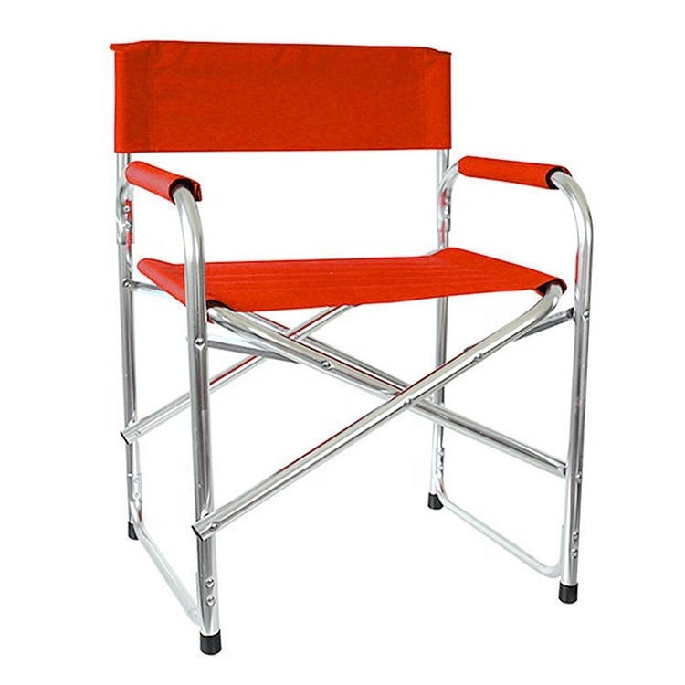 Outdoor Leisure Camping Picnic Aluminum Aldi Lightweight Portable Folding Director Chair