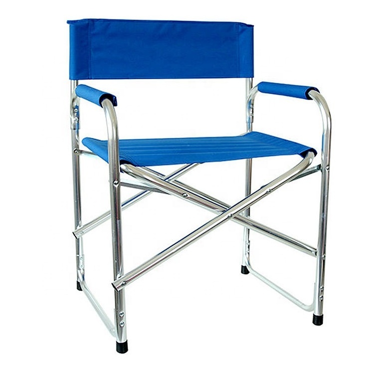 Outdoor Leisure Camping Picnic Aluminum Aldi Lightweight Portable Folding Director Chair