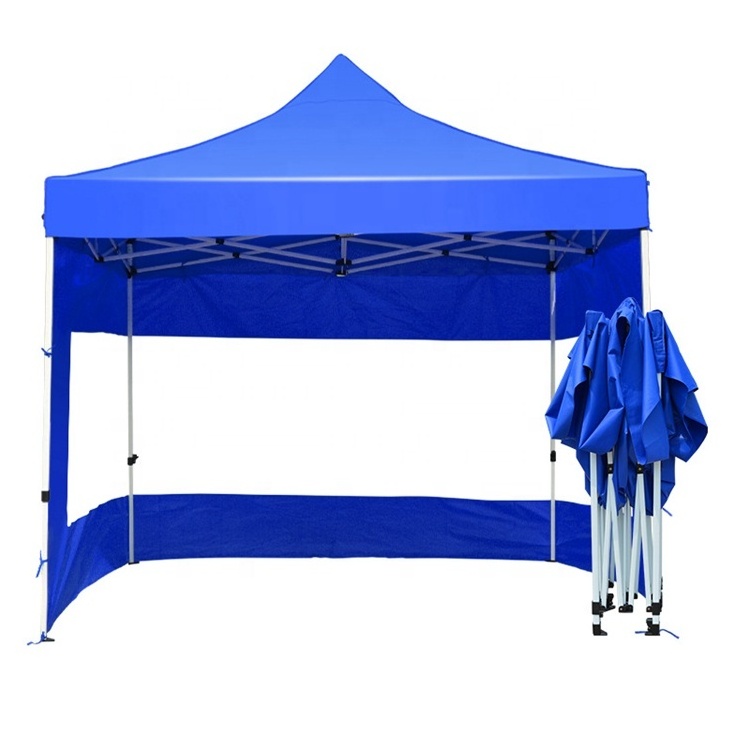 Custom Design Folding Tents 10X10 ft Pop Up Canopy Tent Market advertising outdoor Promotional Gazebo canopy with sidewalls