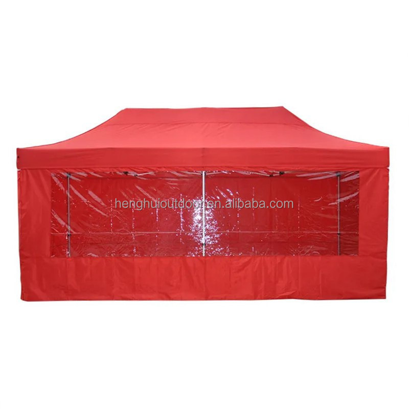 Wholesale Custom Printed Folding 10x10 Display Event Tents 10x15ft Waterproof Pop Up Canopy Tents with Wall