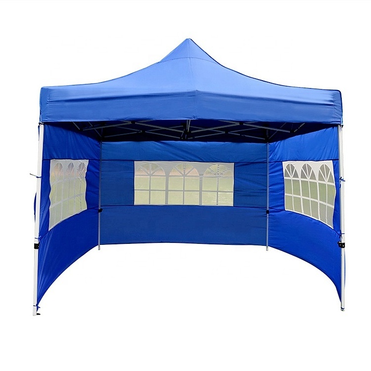 Wholesale Heavy Duty Fully Waterproof Pop up Gazebo Tent Custom Steel Popup Folding Canopy Gazebo Tent with Sidewalls