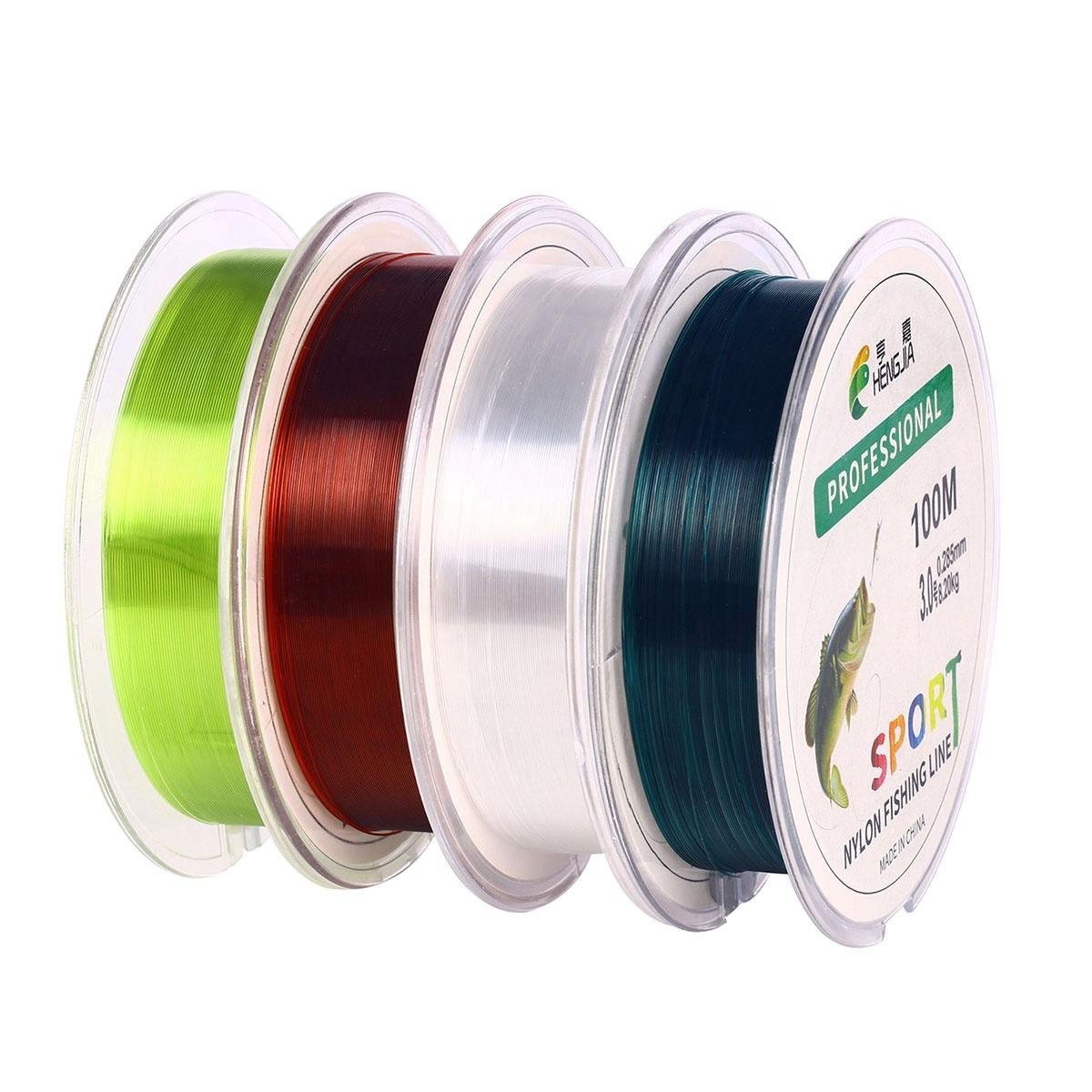 100m Super Strong Japan Monofilament Nylon Fishing Line 4.2-36.5lb Leader Line Fly Fishing Line