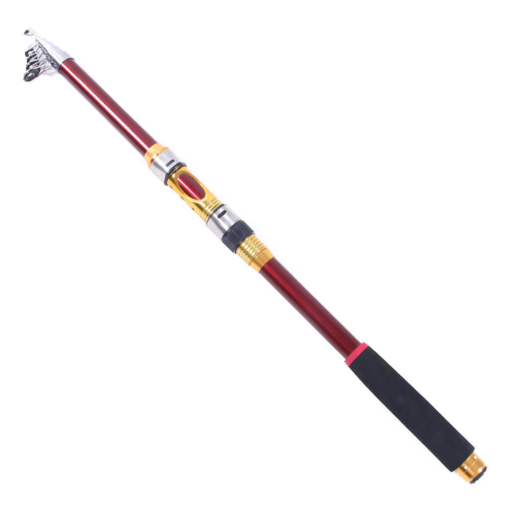 Hengjia Wholesale hot selling fiberglass telescopic fishing rod with good price