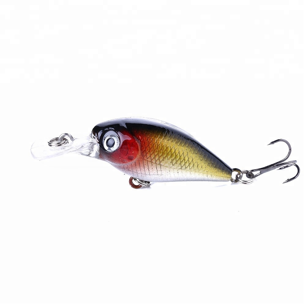 Hengjia fishing lures crankbait 5cm 4.4g floating bass hard plastic baits