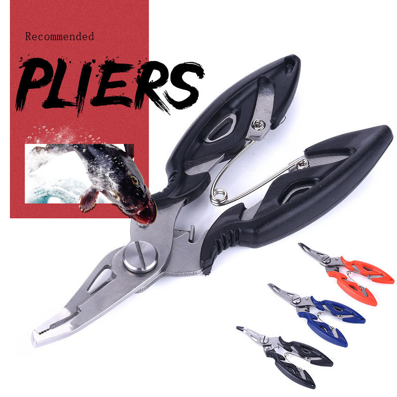 Stainless Steel Fish Control Fish Catching Device Unhooking Device Outdoor Lure Tool Accessories Fishing Pliers