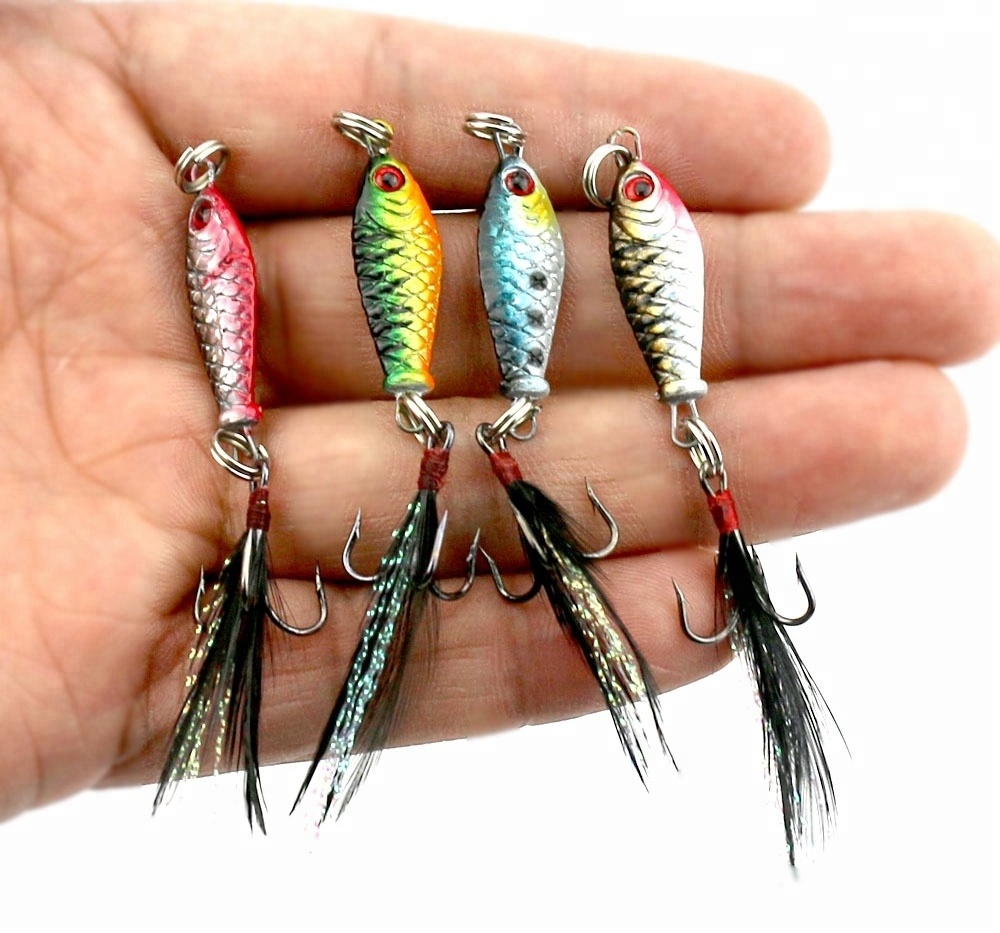 Hengjia Metal Jig fishing flies Lead Fishing Lure Hard Bait