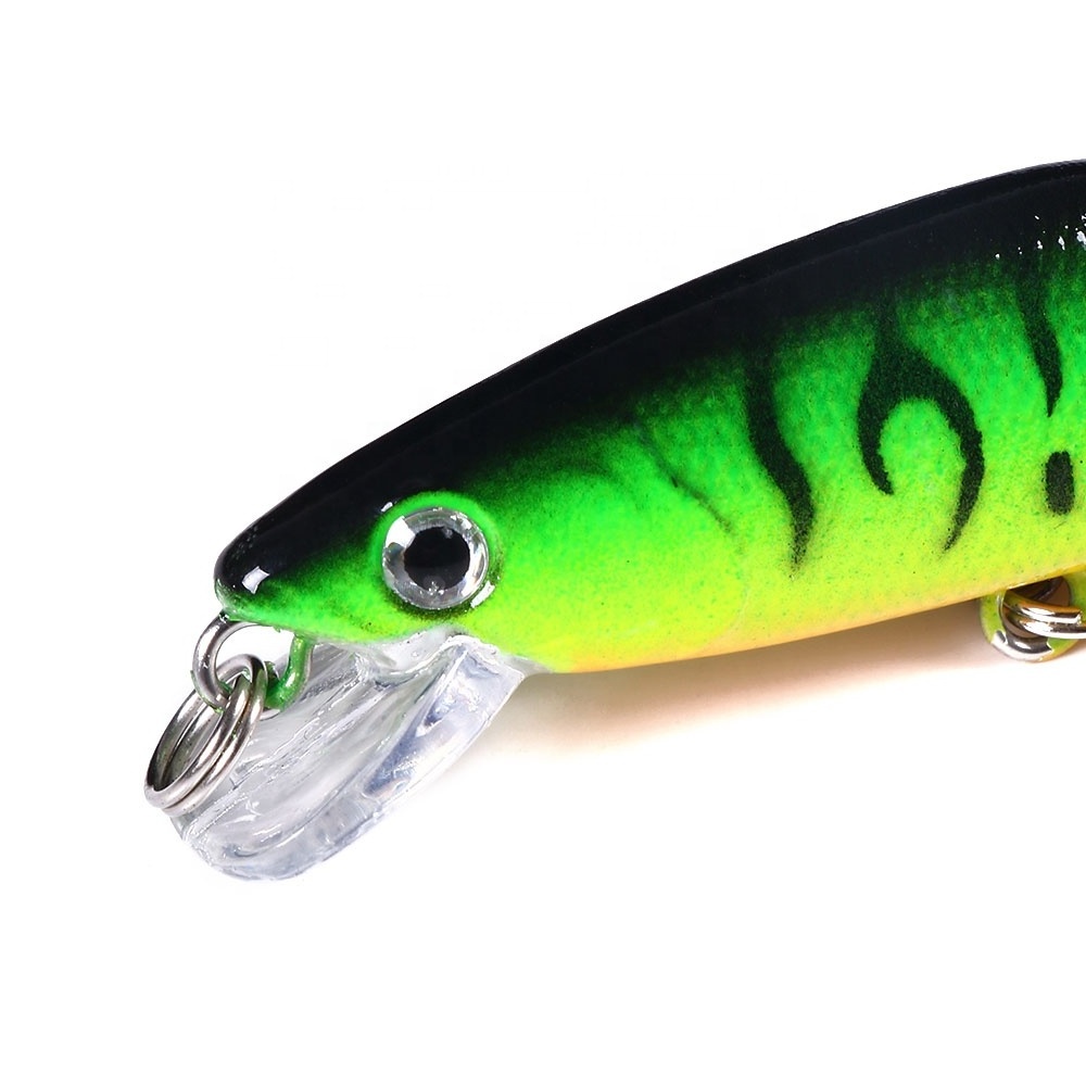 3D Eye Artificial Bait sinking fishing lure Lures 6# Hook 6.8cm 5.2g Minnow Fishing Lure Hard Artificial Swim Baits 20 colour