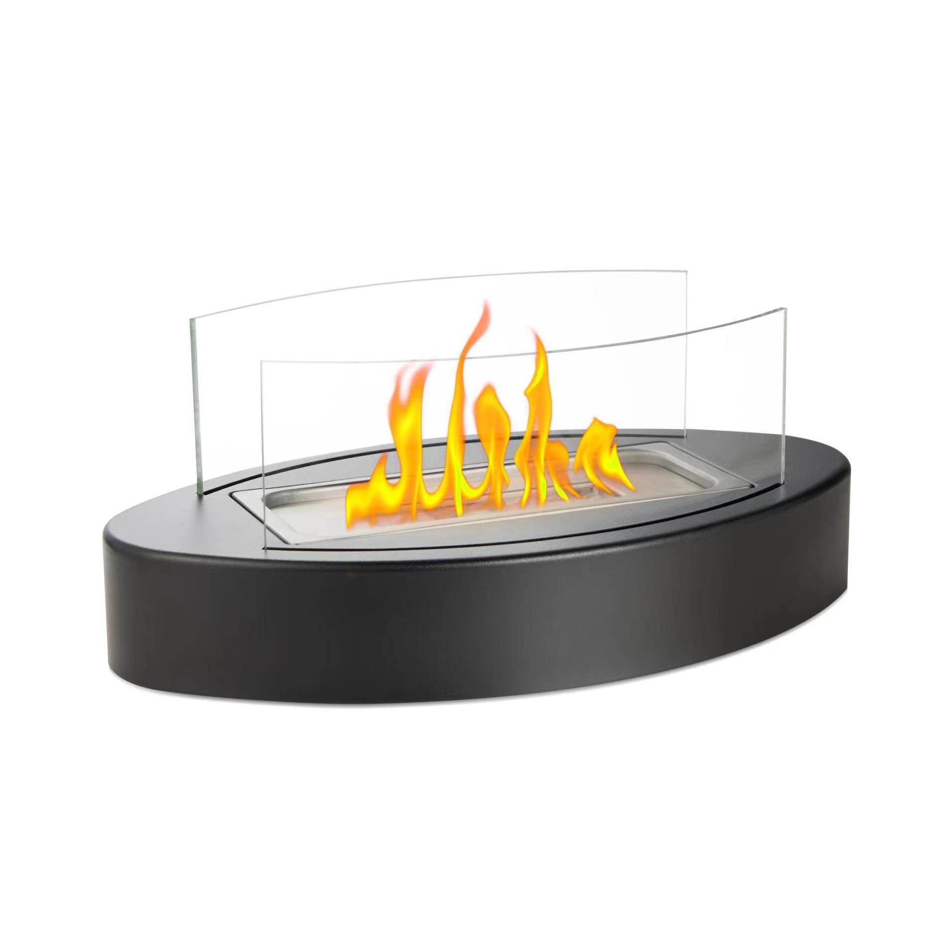 SUNBOW New Design Tabletop Bio ethanol fireplace Freestanding Portable Mini fireplace Smores Maker table top fire Pit bowl