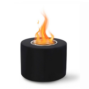 Customizable Indoor Outdoor Concrete Round Mini Small Fire Bowl Pot Colorful Tabletop Fire Pits mini potable fireplace