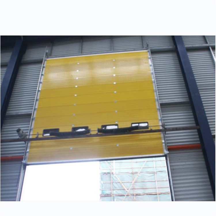 Industrial Automatic Overhead Steel Insulated Vertical Lifting Sliding Sectional Door for Warehouse industrial insulated door