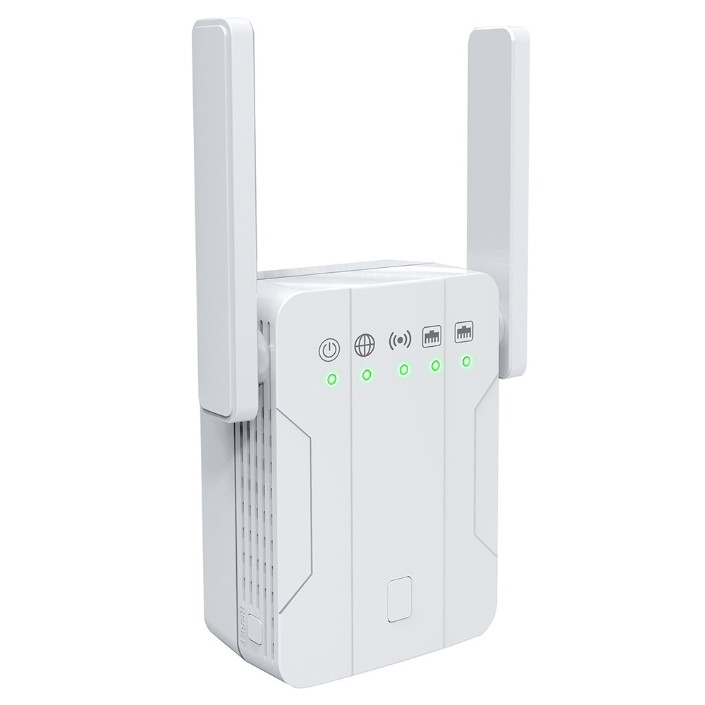 2 WIFI Antenna WIFI Booster 300m 100m Dual Band Wireless Extender 2.4G 5.8GHz 1200Mpbs WiFi Repeater