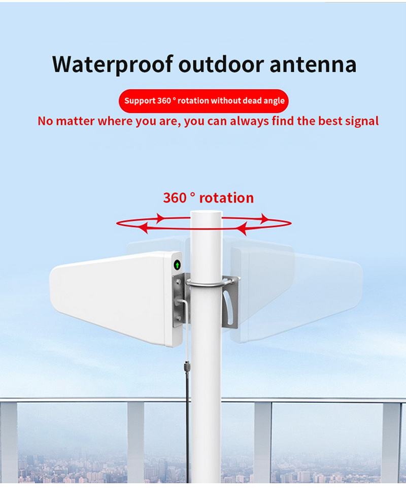 12dBi High Gain 4G Outdoor Log Periodic Antenna 2G 3G 4G LTE Signal Booster BroadBand 700-2700MHz LPDA Antenna 12dbi 14 dbi