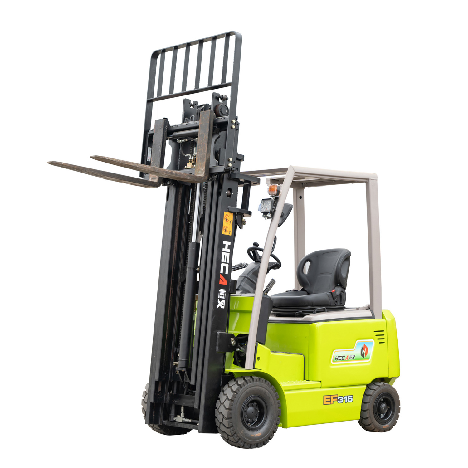 Loading 1.5 tons of elevator, 3m warehouse loading and unloading, electric forklift manufacturer direct sales