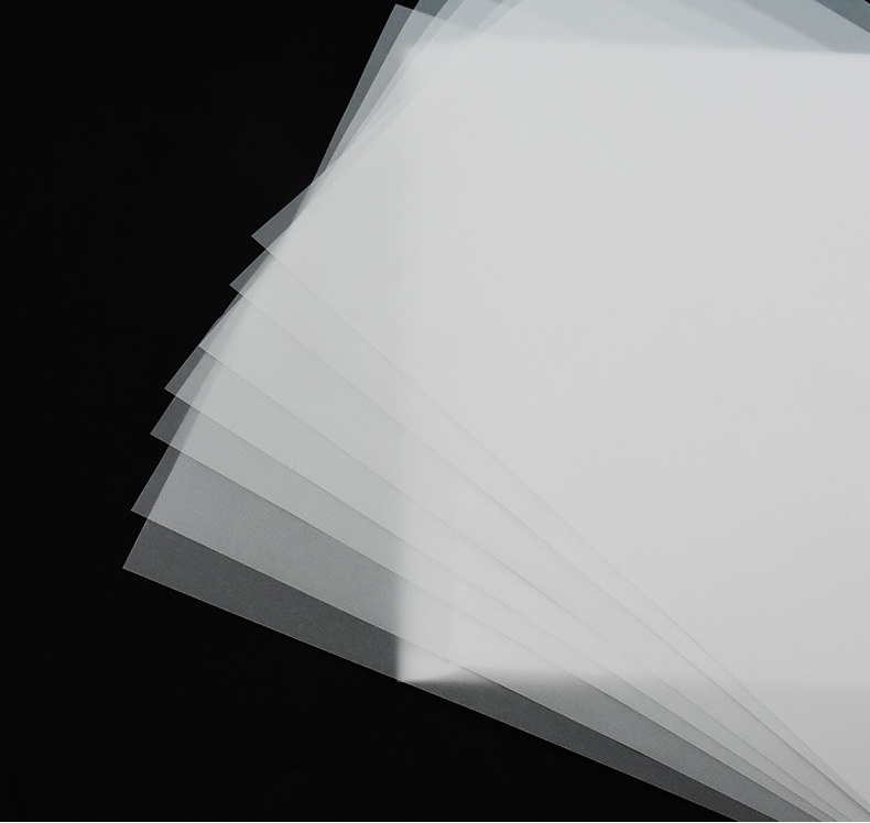 In Stock 50-90gsm Natural Fiber Translucent Clear Paper for Blueprint Drawing