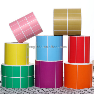 Semi Gloss Coated paper Thermal transfer Jumbo Rolls Self Adhesive Sticker Label  Semi-gloss Paper Jumbo Rolls flexography