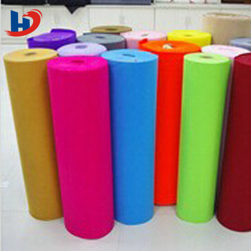 HJ 230 gsm - 580 gsm Tennis Ball Felt Material Custom Design Needle Punched Felt Fabric for padel ball woven felt