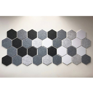 Super Fireproof Noise Cancelling Polyester Fiber Acoustic Board Sound Absorbing wall Decorative Panels