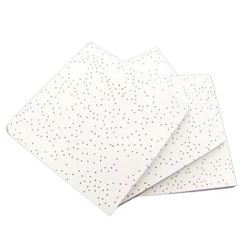 HENGJIU New Product 2X4 Mineral Fiber Acoustic Perforated Ceiling Tiles