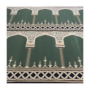 HJ Pakistan Turkey custom Pattern Mosque Muslim Raschel carpet Mosque Prayer Carpet Muslim carpet for masjid