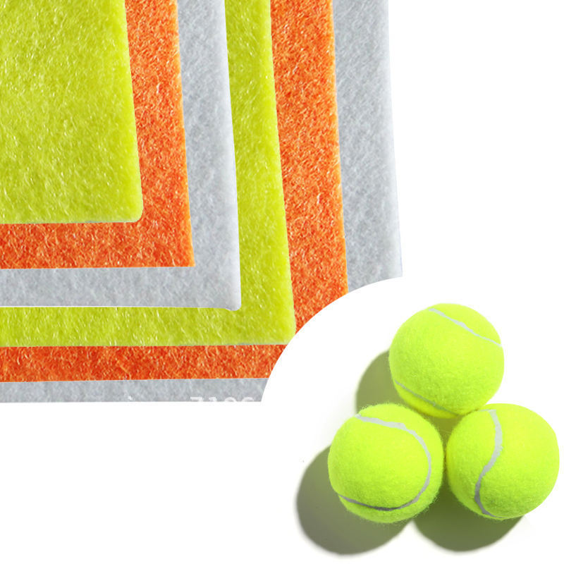 HJ 230 gsm - 580 gsm Tennis Ball Felt Material Custom Design Needle Punched Felt Fabric for padel ball woven felt