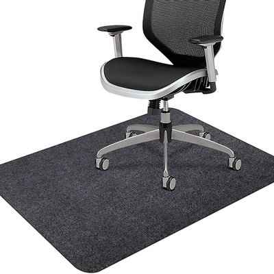 HJ Anti slip floor protection mat computer chair floor mat for carpet floors office chair mat