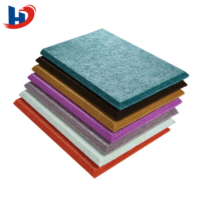 Studio Room Polyester Acoustic Panels Sound Absorbing Board Diffuser Sponge sound insulation