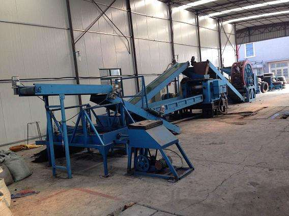 Recycling rubber tyre machine tire shredder to make rubber powder price