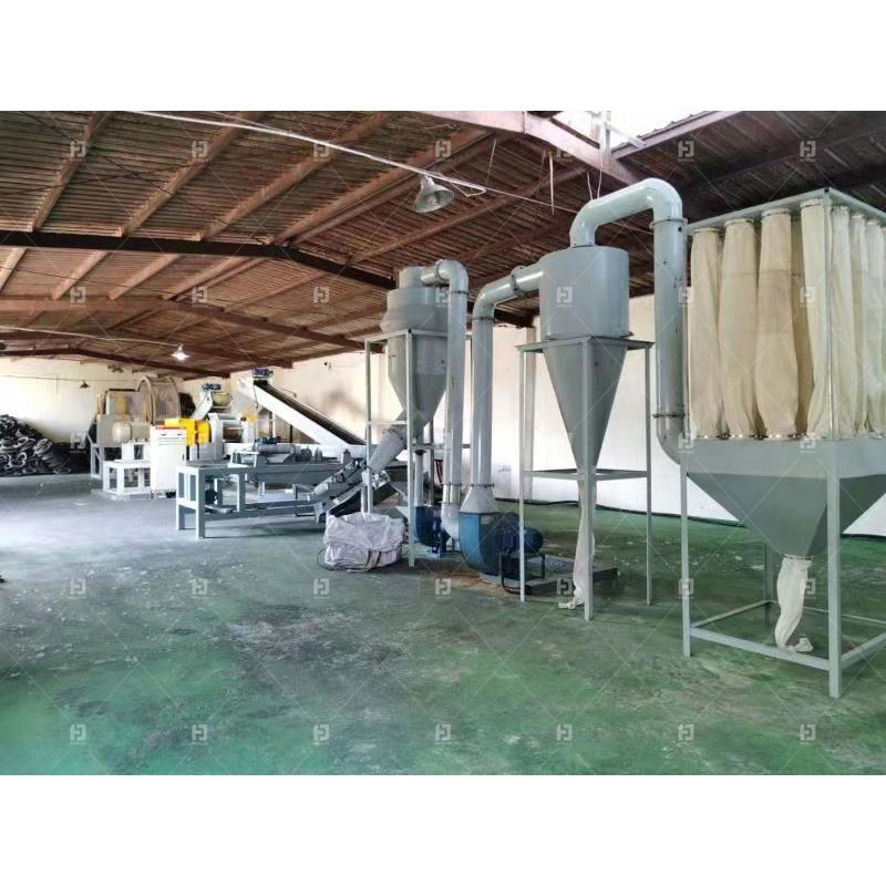 Recycling rubber tyre machine tire shredder to make rubber powder price