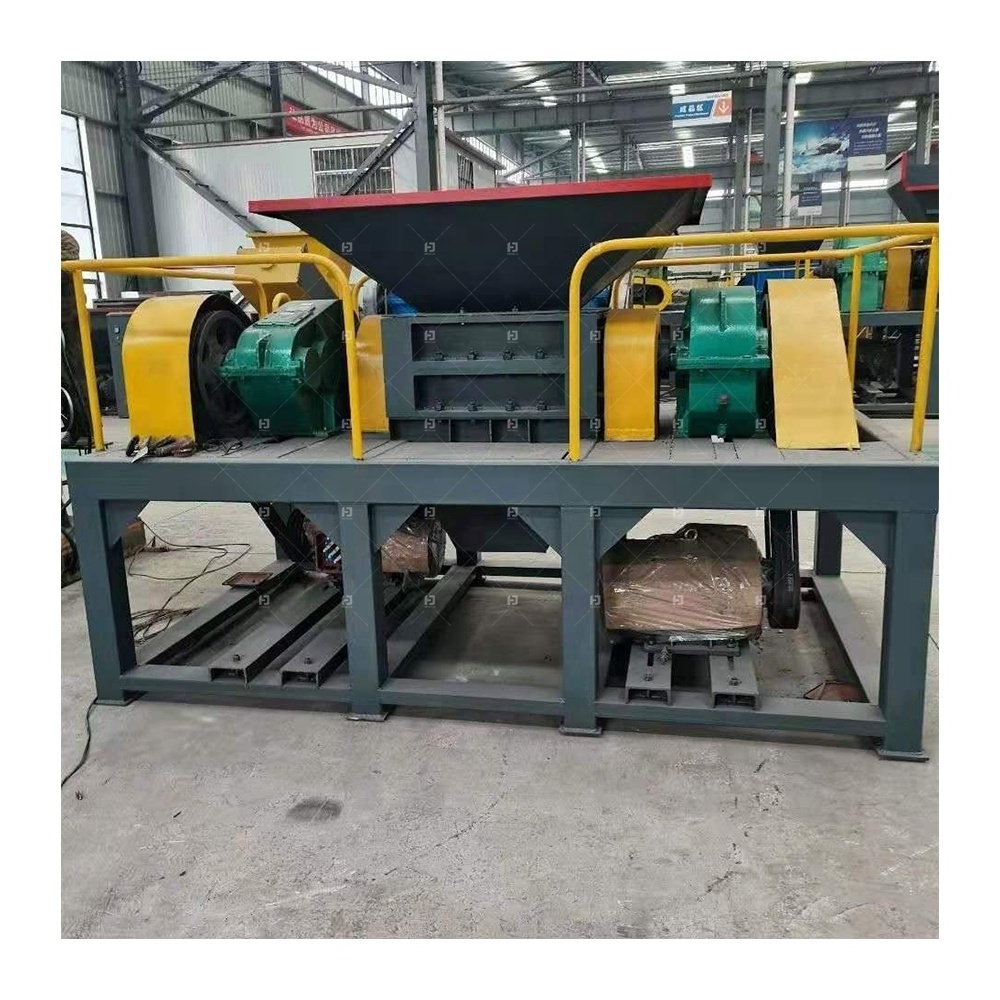 Fully automatic diesel tyre pyrolysis oil recycling shredder machine