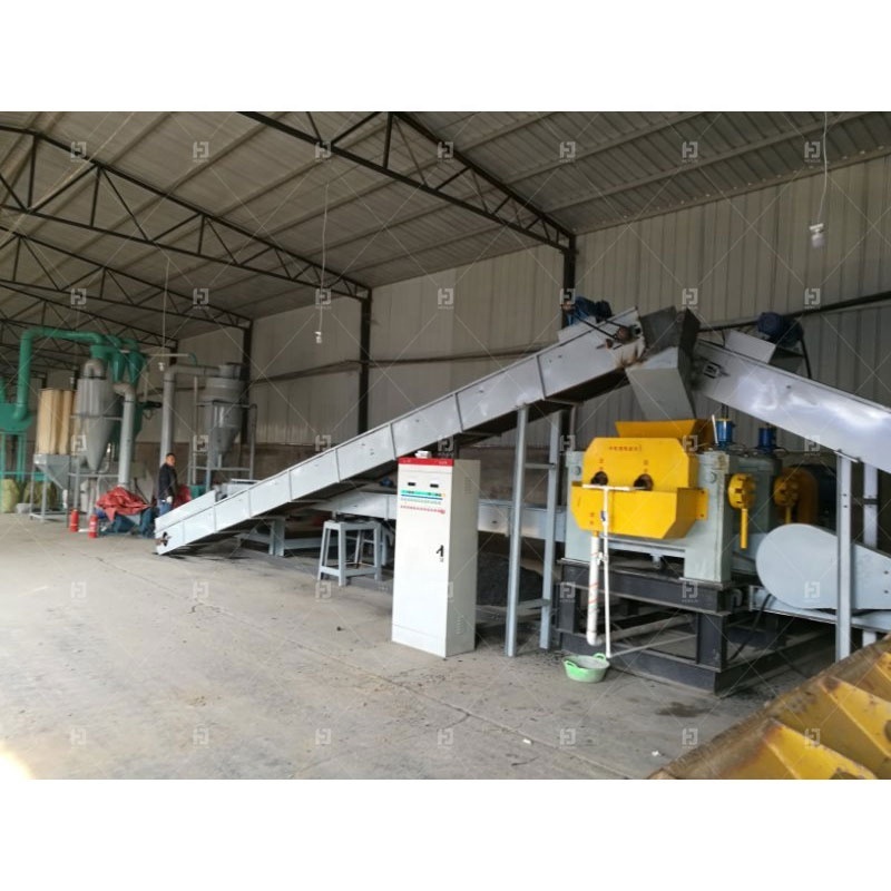 Recycling rubber tyre machine tire shredder to make rubber powder price