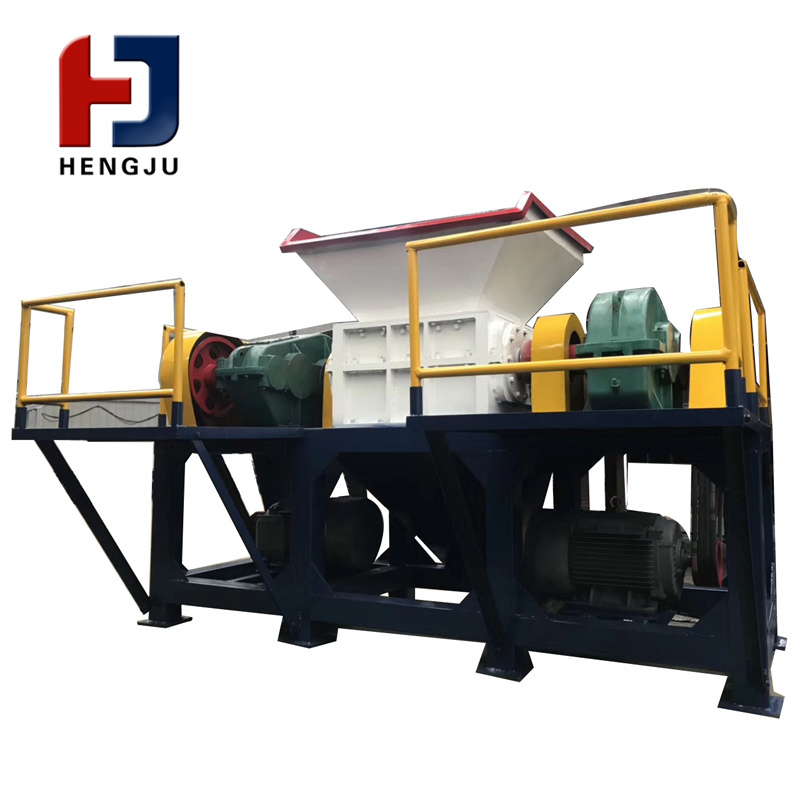 Waste shredder improve efficiency large garbage shredder plastic machine