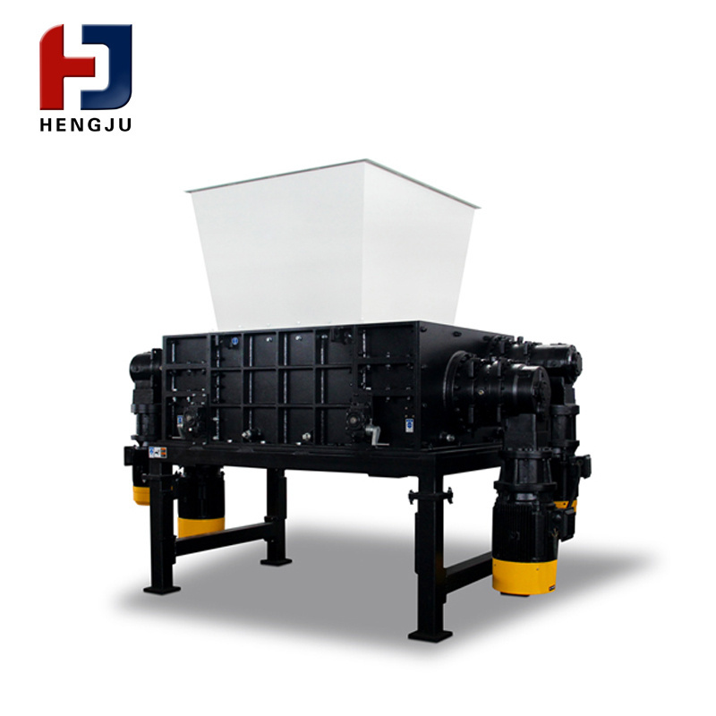 Waste shredder improve efficiency large garbage shredder plastic machine