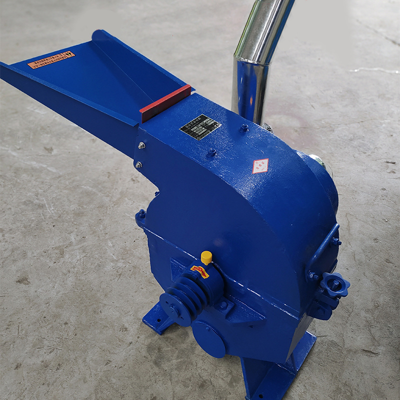 High Quality Multifunctional Small Electric Motor Maize Straw Grinding Wood Chips Crusher Feed Processing Hammer Mill