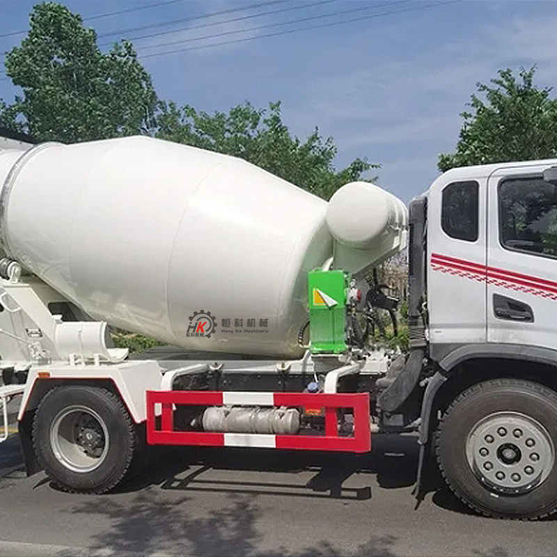 Manufacturer customized mixer truck, engineering machine, self feeding micro concrete mixer truck