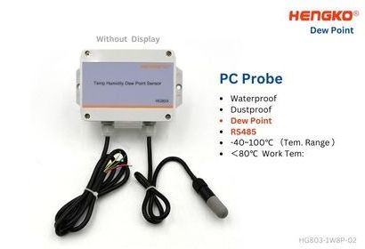 HG803 industrial split probe rs485 humidity and temperature sensor meter transmitter with display for flower breeding Labs