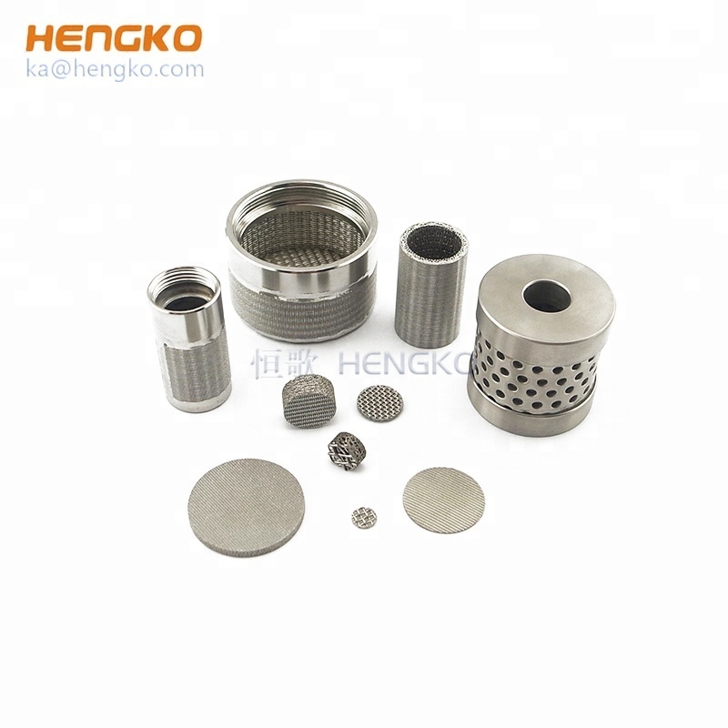 HENGKO Factory 5 to 300 Microns Multilayer Wire Mesh Sintered Stainless Steel Water Filter mesh