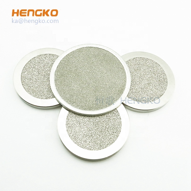 HENGKO sintered Porous powder stainless steel filter 316 316L  plate tube disc cartridge