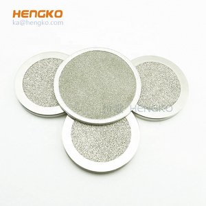 HENGKO sintered Porous powder stainless steel filter 316 316L  plate tube disc cartridge