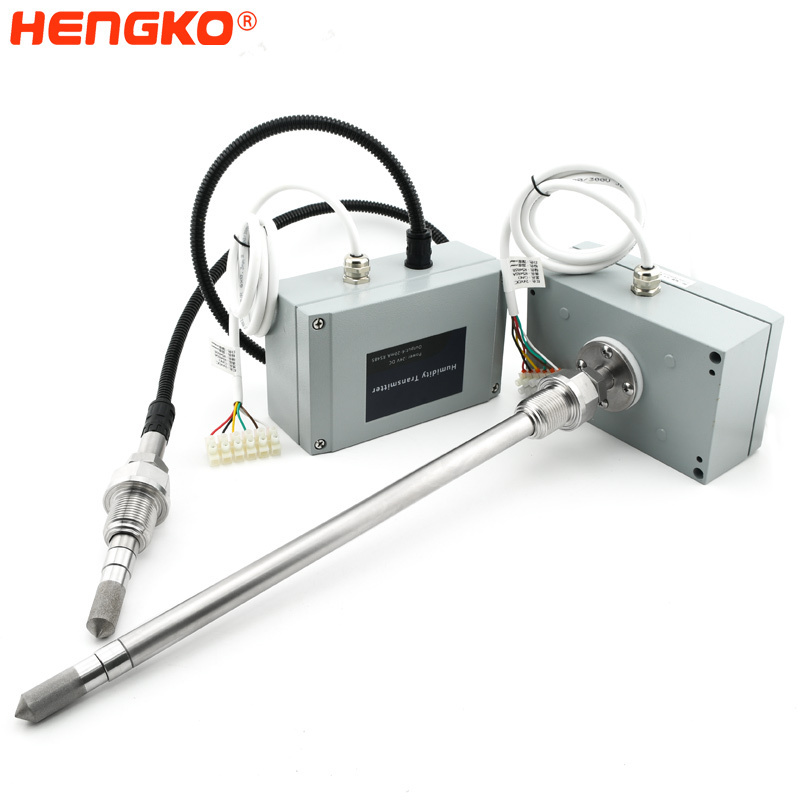 HENGKO 0~200 Degrees Temp Humidity Monitor Sensor Transmitter Anti-Condensation High Temperature Measurement Instruments