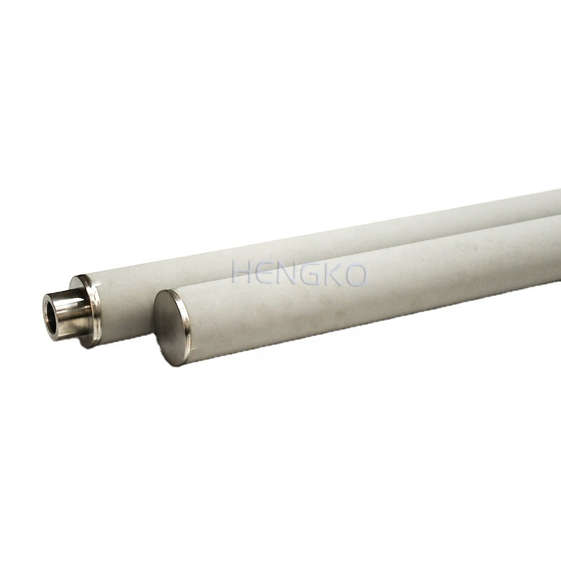 HENGKO Sintered Stainless Steel Air Diffuser Micro Nano Bubble Aeration Tubes Stone Filter