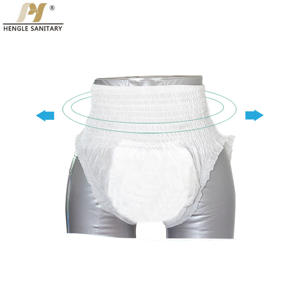 New Unisex Incontinence People Care Thick Adult Diapers Disposable Pull Up Pants Wholesale