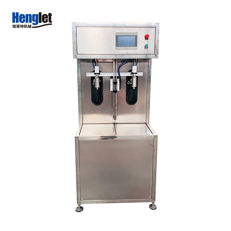 18L 20L Two Nozzles Grease Lubricant Plastic Barrel Drum Tub Cartridge Weighing Filling Machine