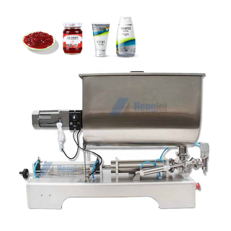 80L Large Capacity Stir Tank Chunk Vegetable Soup Chili Sauce Thick Fruit Jam Filling Machine