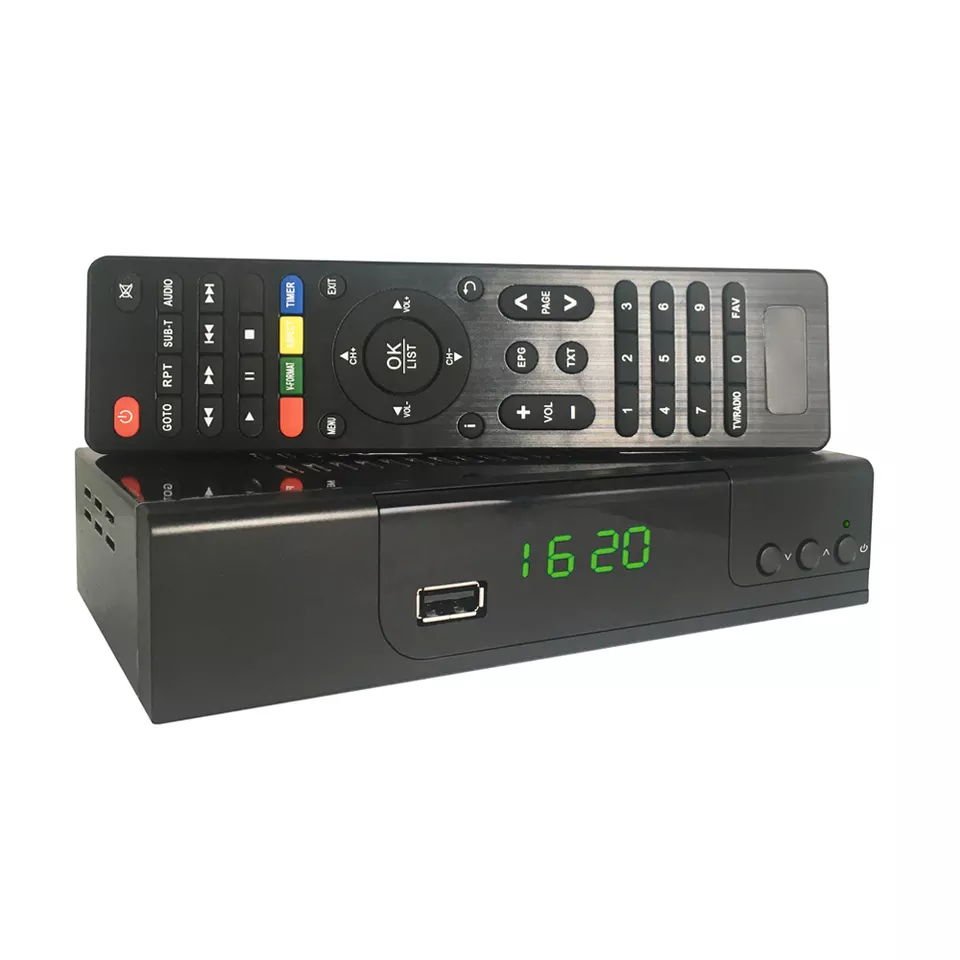 Digital Tuner H.265 HEVC TNT-T2 TV Decoder DVB-T2 Set-top Box DVBT2 TV Receiver for Spain France