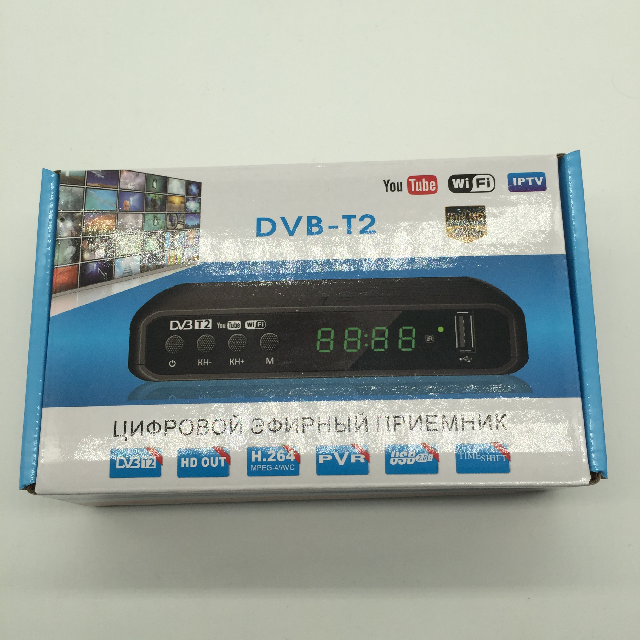 TV Decoder DVBT2+C  DVB-C Combo FULL HD Set Top Box DVBC TV receiver H.265 small tv box HEVC Set-Top Box