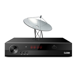 Hot selling set top box dvb-s2 factory satellite tv receiver Customized Support cccam HDTV satellite tv box